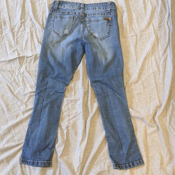 Distressed capris - Picture 2 of 2